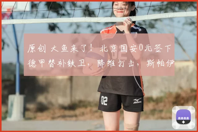 原创 大鱼来了!北京国安0元签下德甲替补铁卫,降维打击,斯帕伊奇最佳搭档